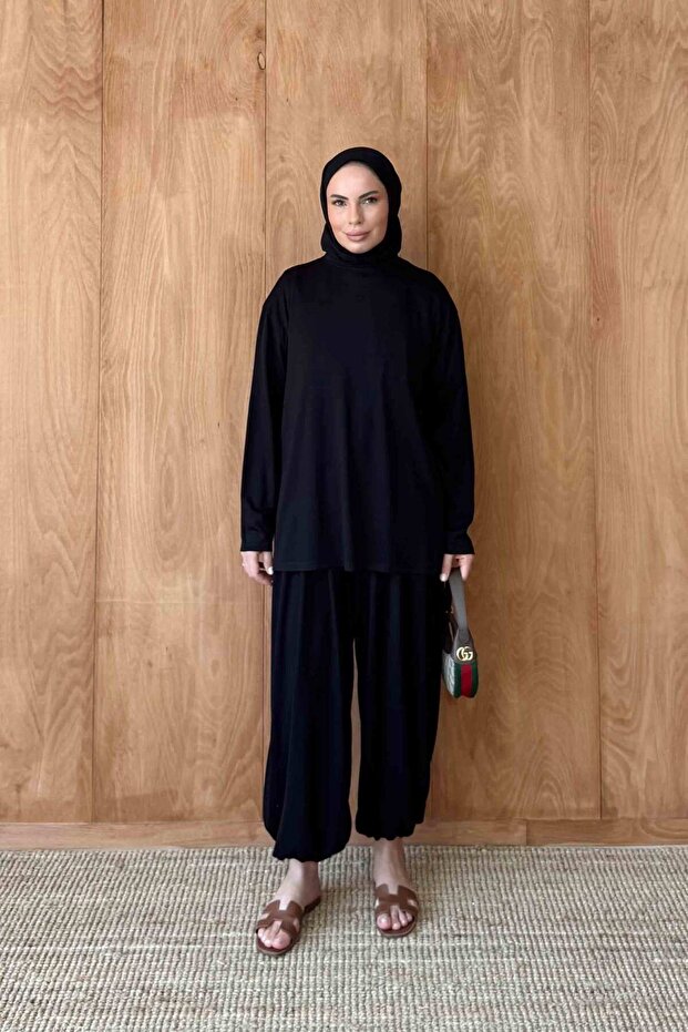 طقم أساسي بأكمام مطاطية 68-6405