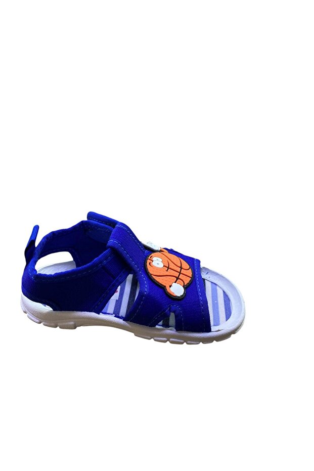 Children's Flat Thin Sole Unlined Textile Sandals