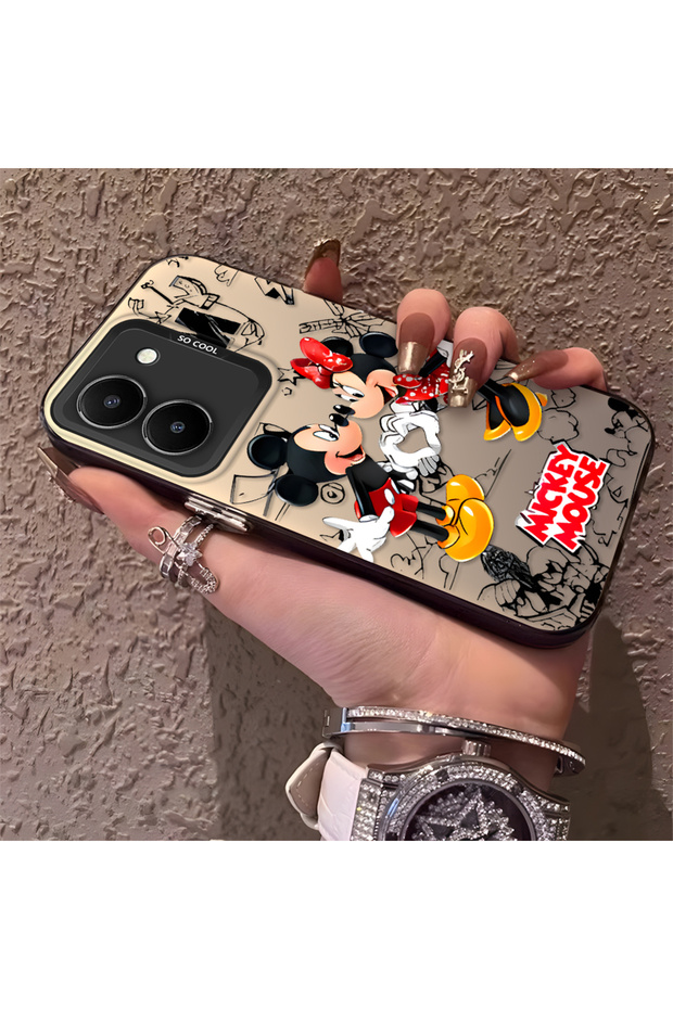 Vivo Y36 4G/5G Compatible Comic Cartoon Figure Case, Long Lasting High Quality Silicone Case