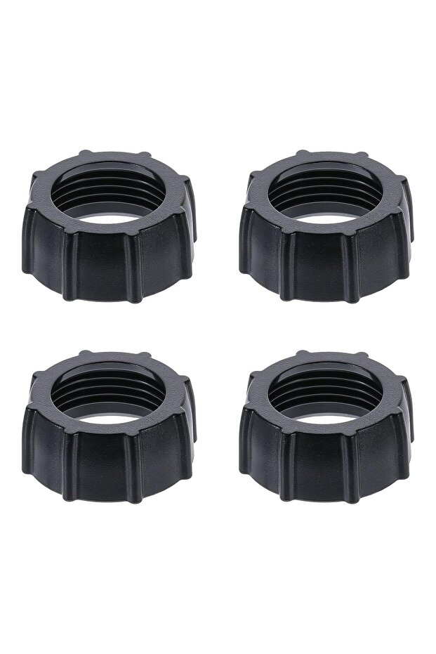 4-Piece Car Phone Holder Spares Fastening Nuts Replacing Screws 17mm Nut Ball-Fixing Adapter Head Bracket Ring DVR Charger