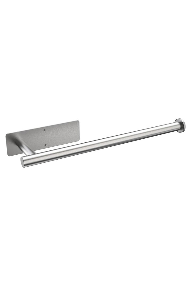 Stainless Steel Kitchen Paper Towel Holder - No Drilling Required: Convenient and practical, easily stores kitchen paper towels.
