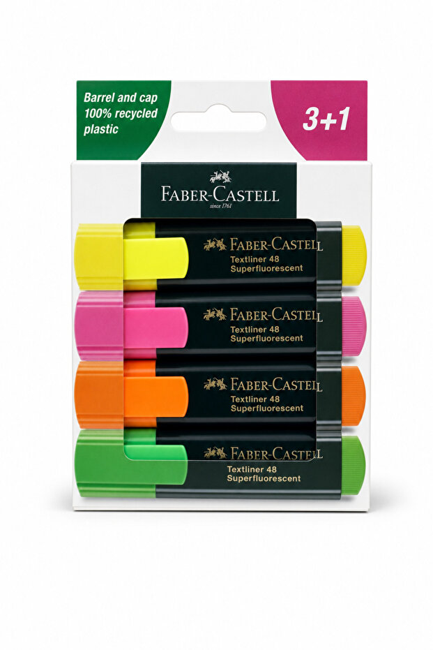 Faber-Castell Highlighter Set 4 Shades