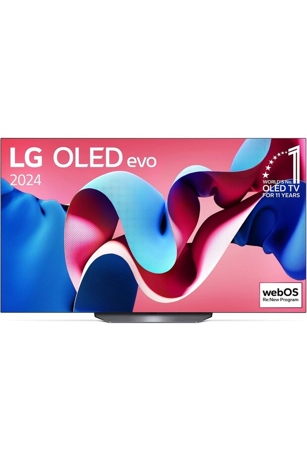 تلفزيون ذكي OLED65CS4VA بشاشة 65 بوصة بدقة 4K، نظام WebOS 24، تقنية Dolby Atmos، HDR 10، تقنية Dolby Vision، تقنية HLG، معالج صوت ذكي Alpha 11 Pro (9.1.2)، تقنية Magic Evo 120Hz، جهاز تحكم عن بعد α9 (إصدار السعودية 2024)