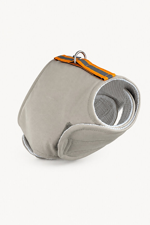 حزام صدر للكلاب قابل للتعديل من نوع Softshell Air Mesh مع عاكسات ضوئية