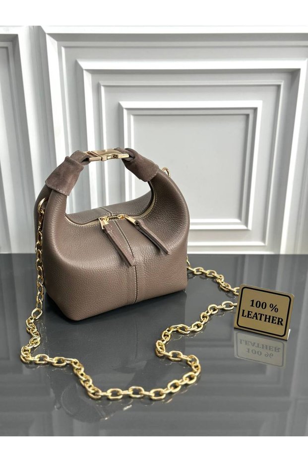 Genuine Leather Women's Hand Shoulder Crossbody Bag