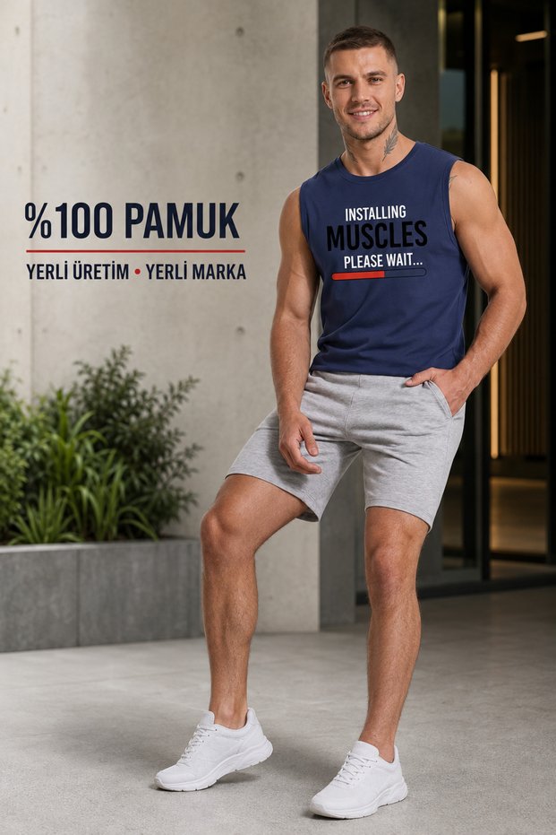 Men's Cotton Athlete Shorts Set Summer, Gym, Athlete, Basketball, Fitness, Jogging, Home Wear Anti-Sweat