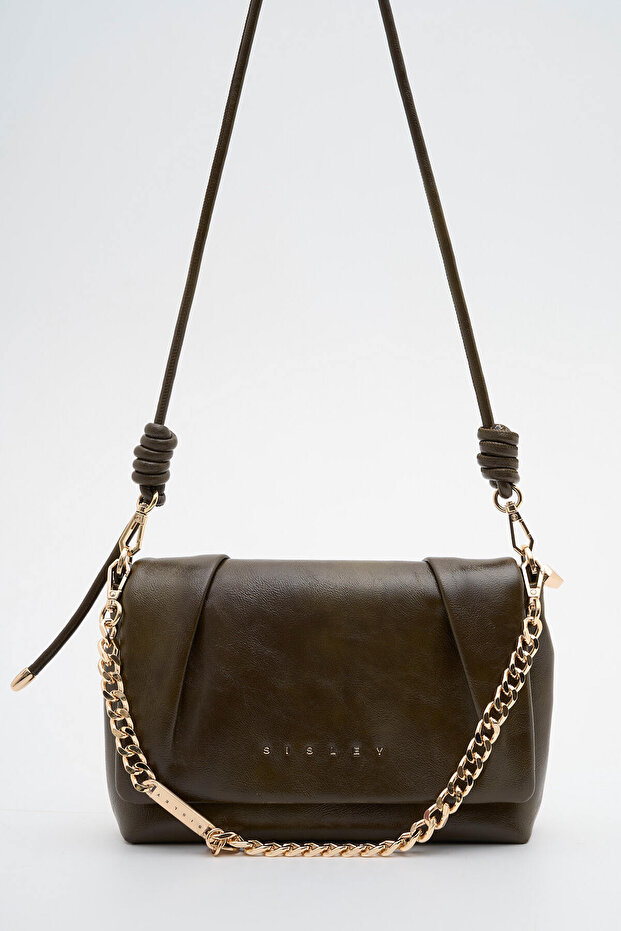 Women's Shoulder Bag Khaki Sly468