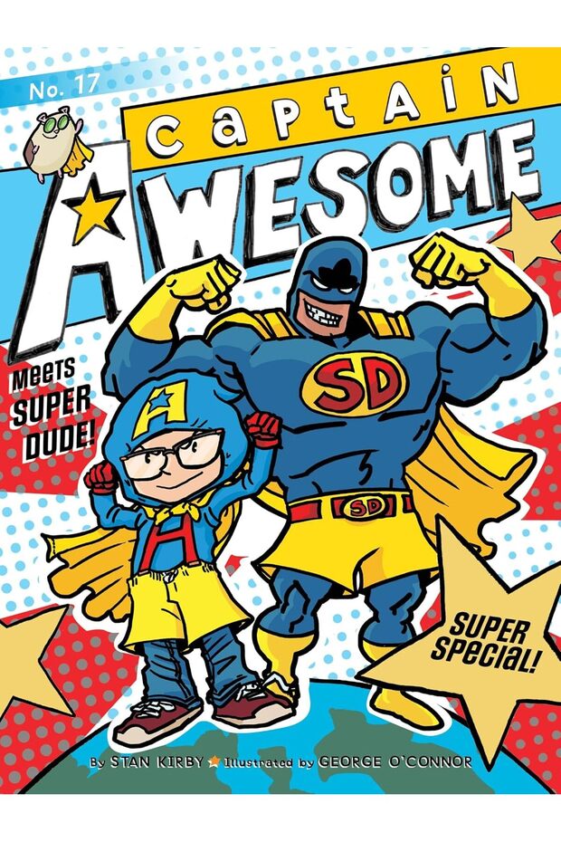 CAPTAIN AWESOME MEETS SUPER DUDE!