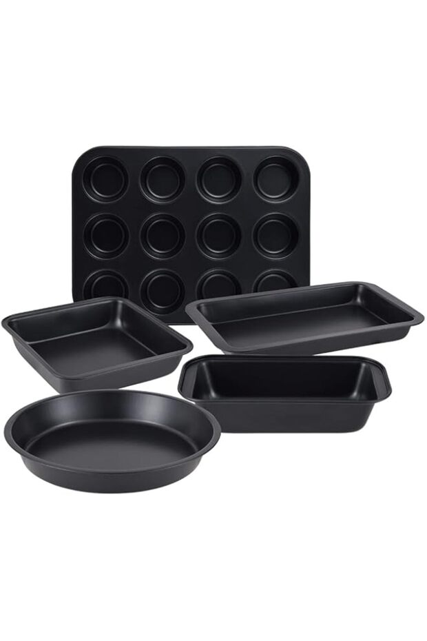 ORION 5PC BAKEWARE SET, CARBON STEEL, BG37140DGY