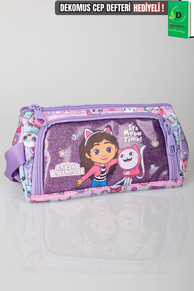 X Dekomus Licensed Gabby’S Dollhouse Meow Magic Collection Pencil Bag