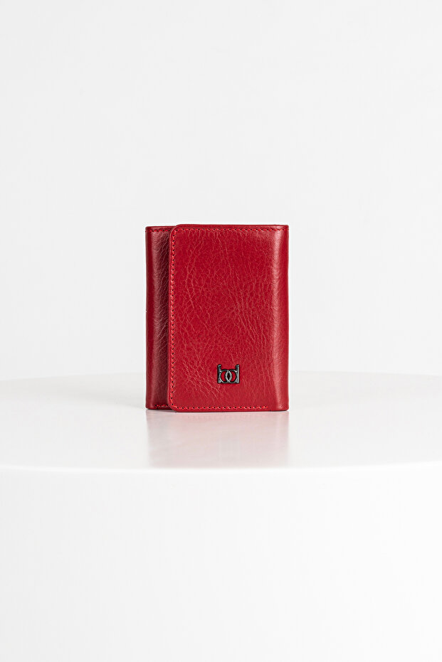 Ceska Leather Wallet Red
