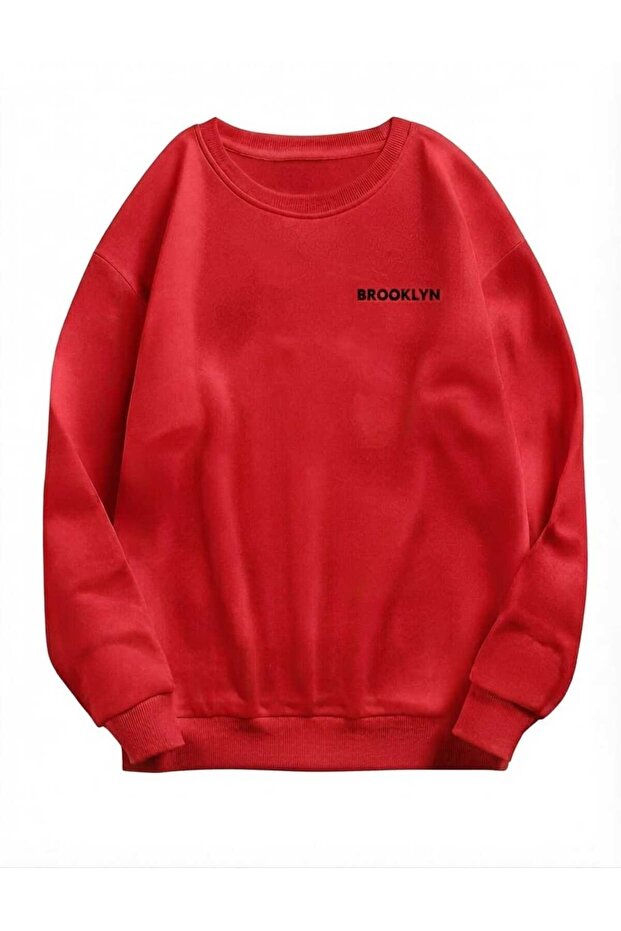 3 Threads Unisex Brooklyn Written Black Sweatshirt