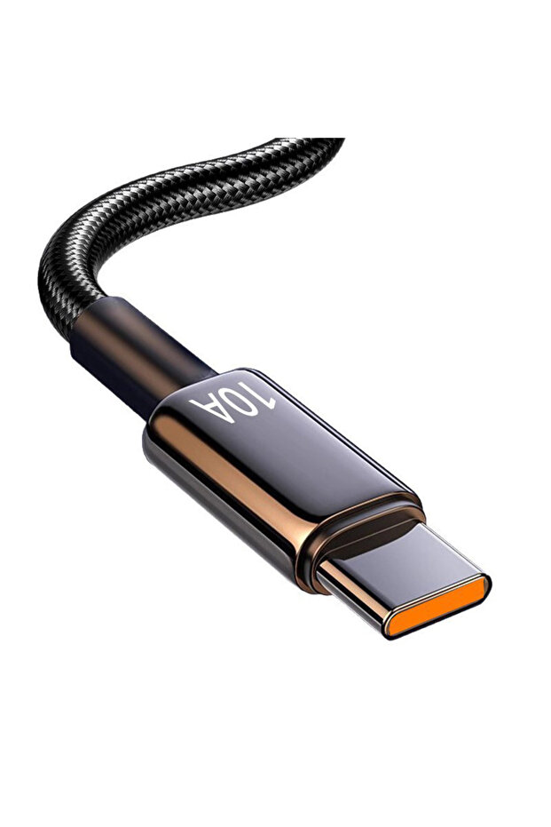 1m 1 Pc 10A 240W Super Fast Charging Cable PD Type-C Braided Charge Cable 1/1.5/2/3M C To C Quick Ch