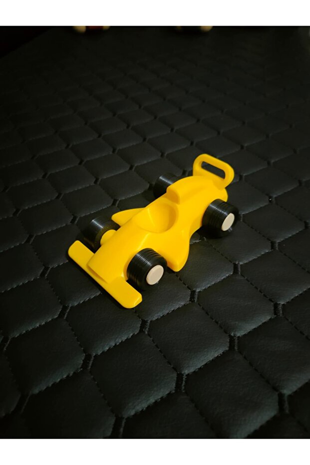 1-3 Years Old Toy F1 Car 12.5cm Yellow High Quality