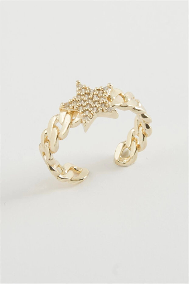 Star Zircon Stone Ring