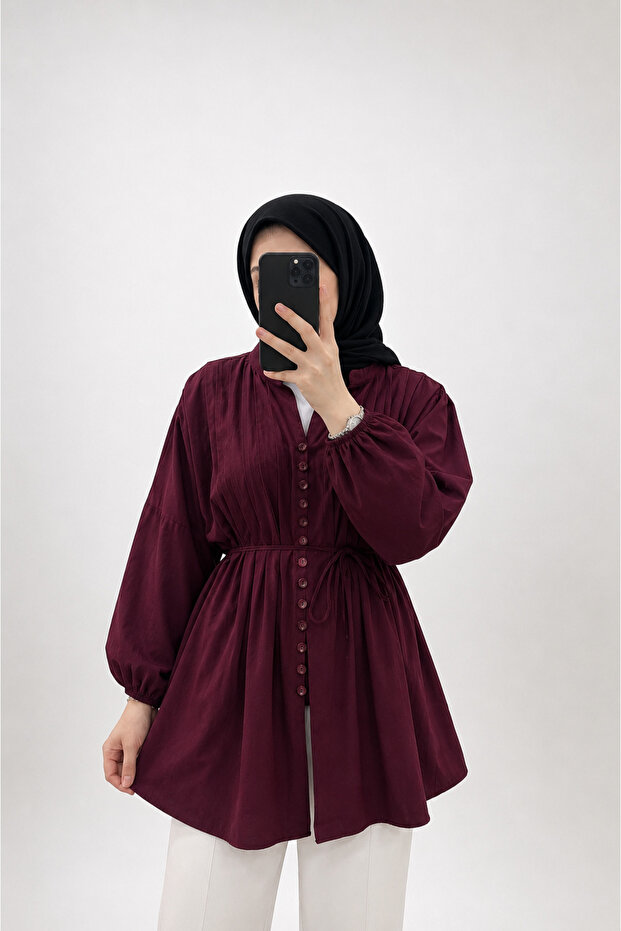 Women's Ribbed Hijab Shirt