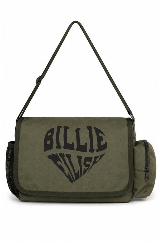 Billie Eilish Singer Printed Unisex School, Sports, Office Multi-Purpose Messenger Bag