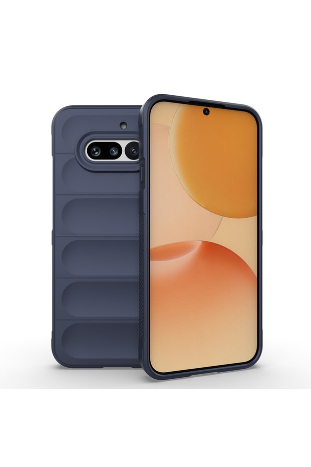 Nothing Phone 4A Case Camera Protected Flexible Silicone Finger Strip Omsy