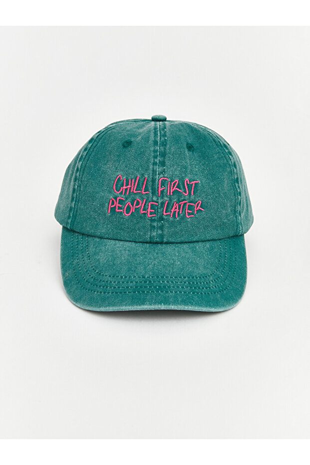 Lcw Accessories Slogan Embroidered Women's Cap Hat