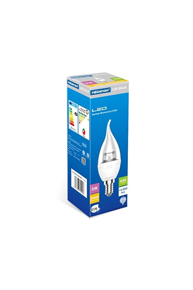 Megaman Led Classic B Candle 5w 3000k Warm White