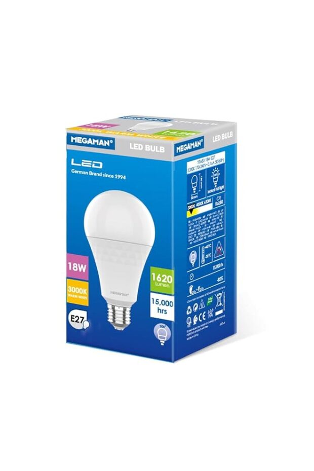 Megaman Led Classic A 18w 3000k E27