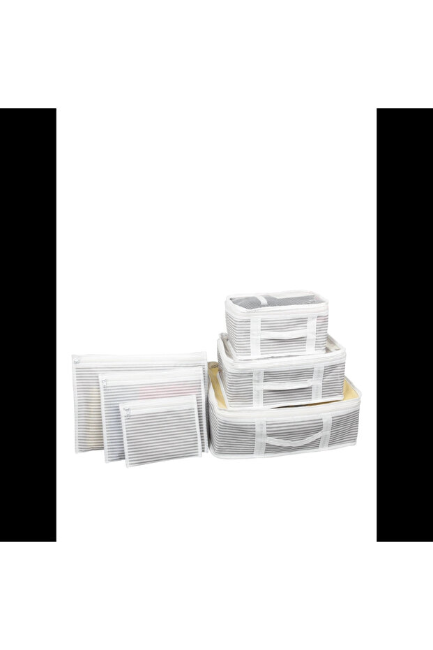 Suitcase Organizer Set Bedroom Organizer Set Makeup Organizer Mini Storage Bags (6 Pieces) ()
