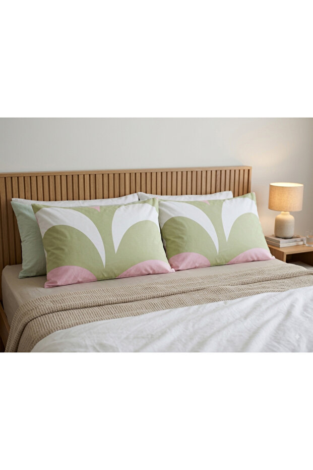 Marimekko Green Patterned Pillowcase 2-Pack