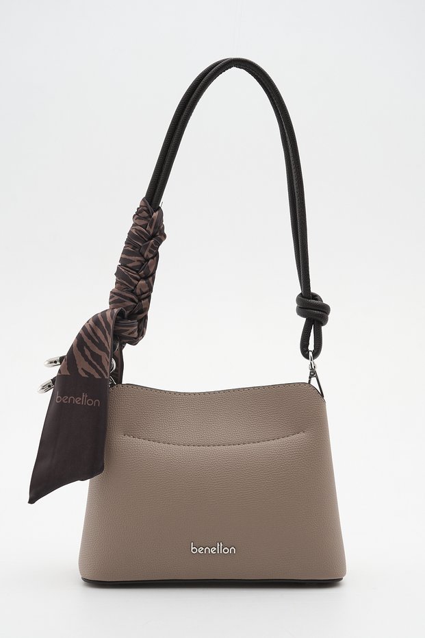 Benetton Women's Shoulder Bag Mink-Brown Bnt1947