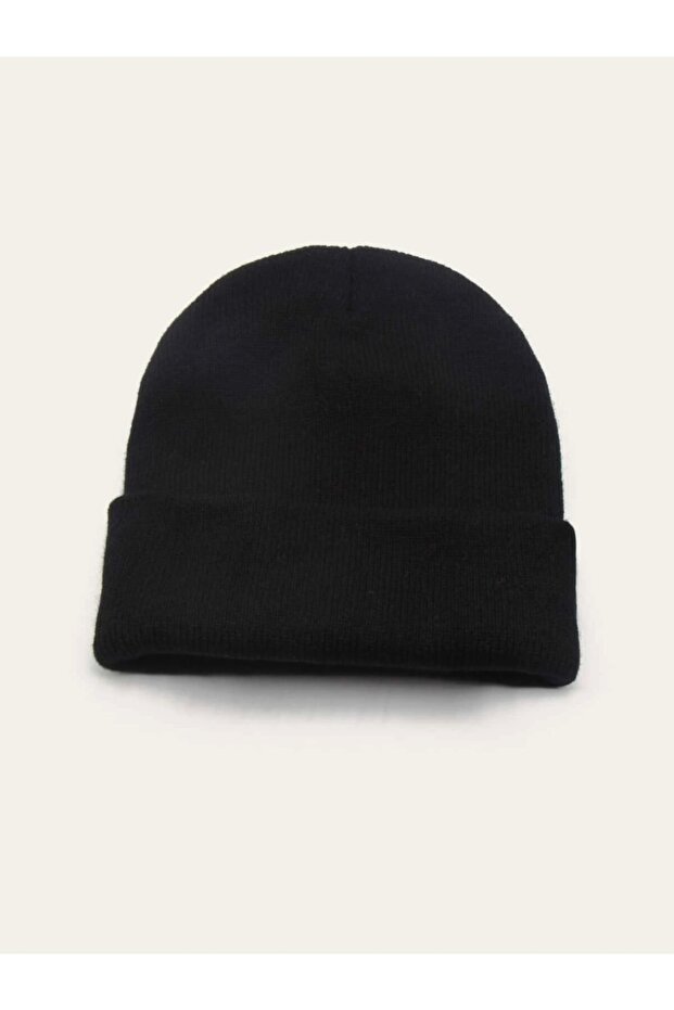 Unisex Basic Bere Siyah - 2