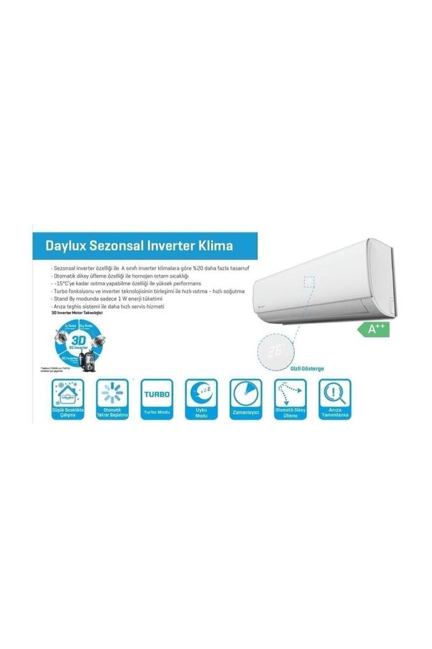 Dtxn35u A 12.000 Btu (MONTAJ DAHİL) Inverter Klima Daikin Dtxn35u 12000 Btu - 2