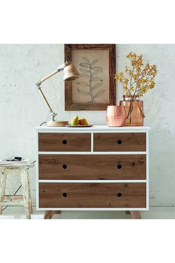 Artisan Oak Ahşap Yapışkanlı Folyo Yeni D C Fix 45cm X 1mt - 4