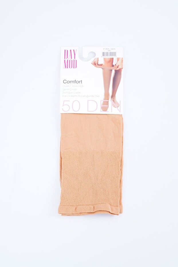 Comfort Non-Squeezing Elastic Medium Thick Knee Length 2 Pieces Skin Socks