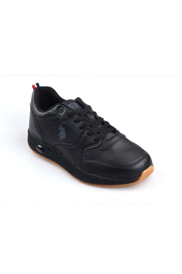 Angel 1pr Black Men's Casual Sports Shoes - Black - 44