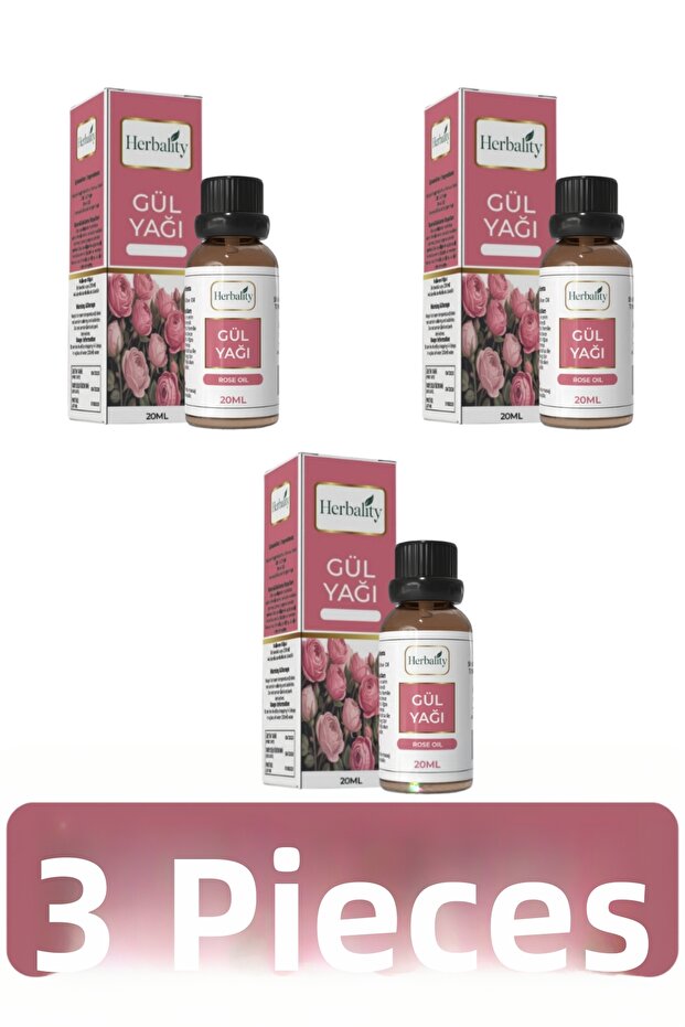 Rose oil 20 ml 3*pcs