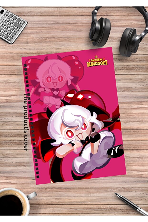 Cookie Run Kingdom Spiral Notebook A5 (50 Sheets)
