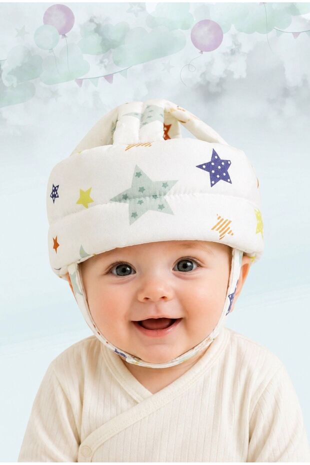 Adjustable Baby Child Head Head Protection Safety Helmet - Baby Head Protector - Baby Safety Helmet