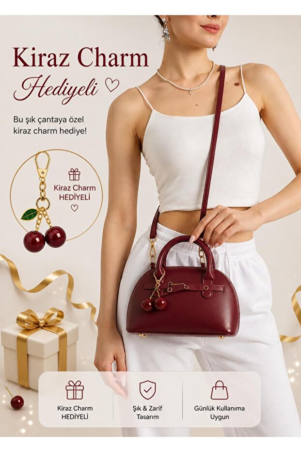 Retro Chic Mini Handbag - 2
