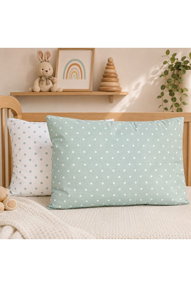 100% Cotton 2-Piece Pillow Case Baby & Kids 35X45 cm