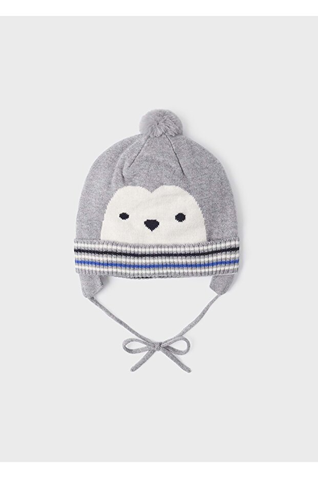 Baby Boy Beanie Gray