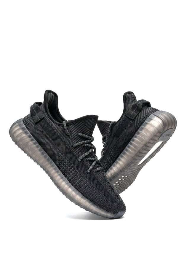 High Quality Lace-Up Sneaker Casual Knitwear Comfortable Sports Shoes Black White Unisex