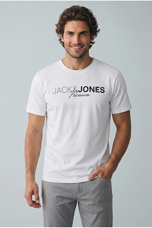Jprblaneo Ss Tee Men's Short Sleeve Basic T-Shirt Cotton