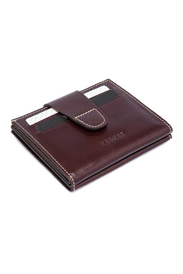 Tan Genuine Leather Men's Wallet - S1Ce00001544-A99