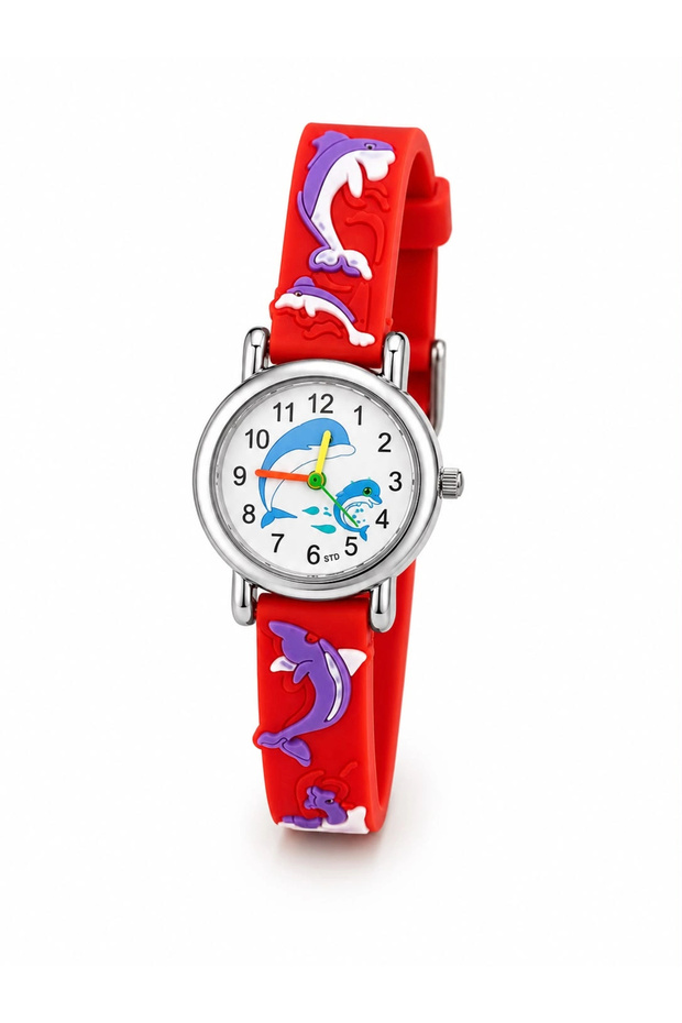 Children's Wristwatch Dolphin-fish-patterned-12032