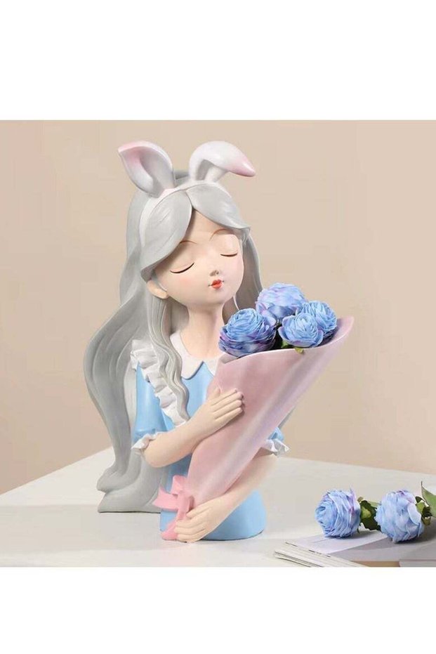 Tray Ornaments,Luxury Home Living Room Desktop Bouquet Decorations,Centerpiece,Fade-Resistant,Durable,for Housewarming Wedding Gifts