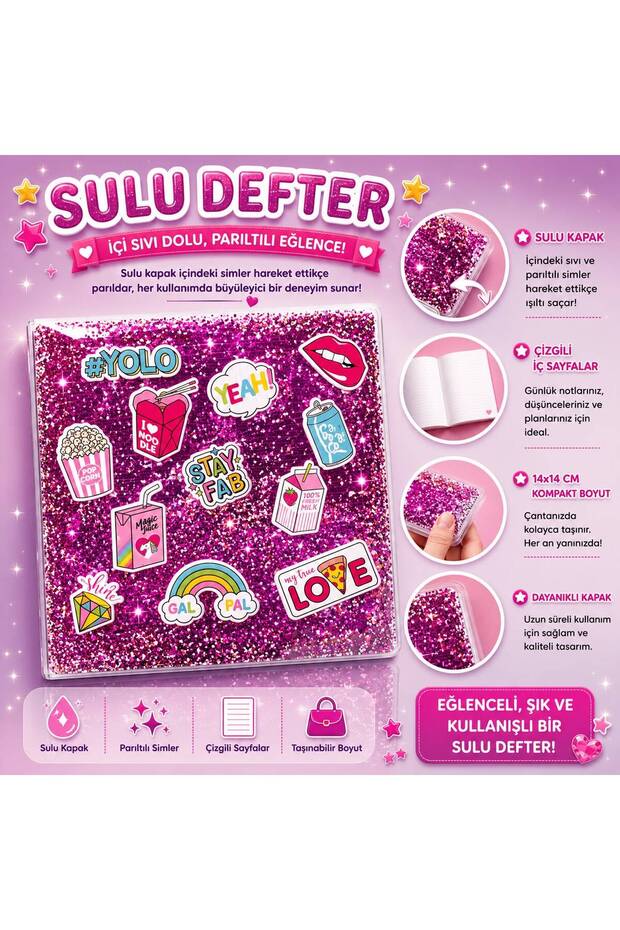Yolo Silvery Juicy Notebook