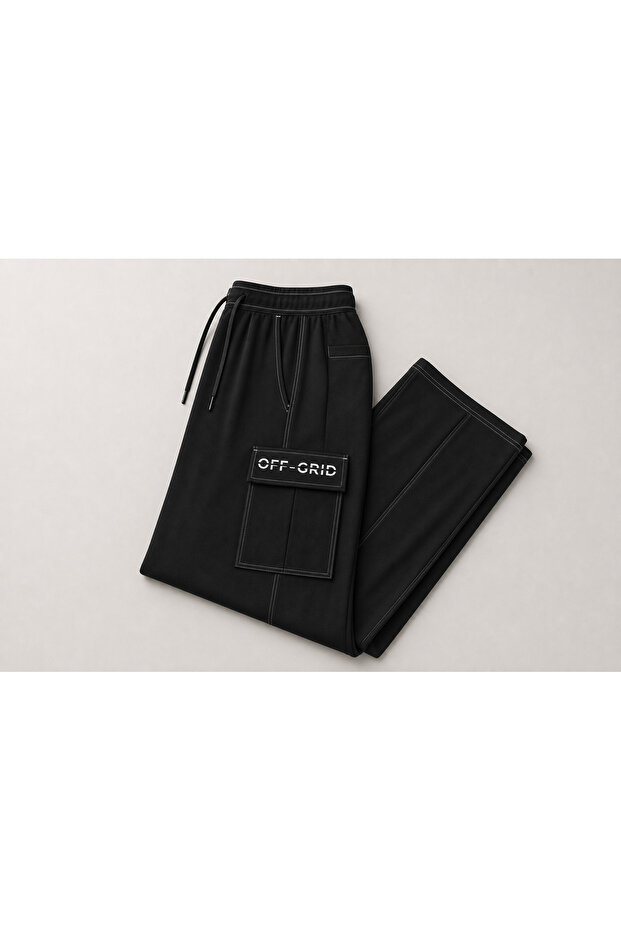 OFF-GRID Graphic Joggers - No Noise Edition - 3