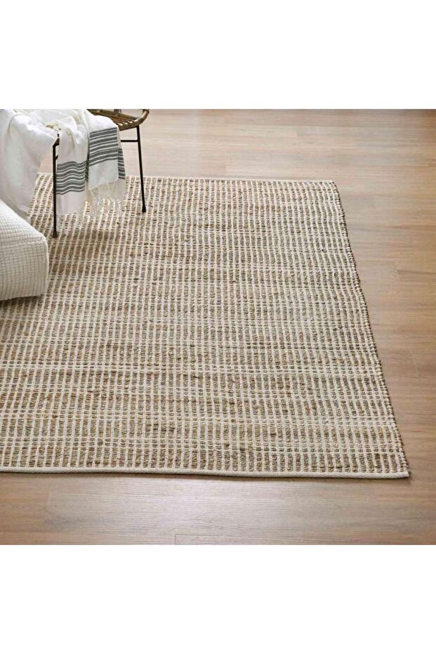 Braxtor-Woven Jute Rug-200X300CM-Natural