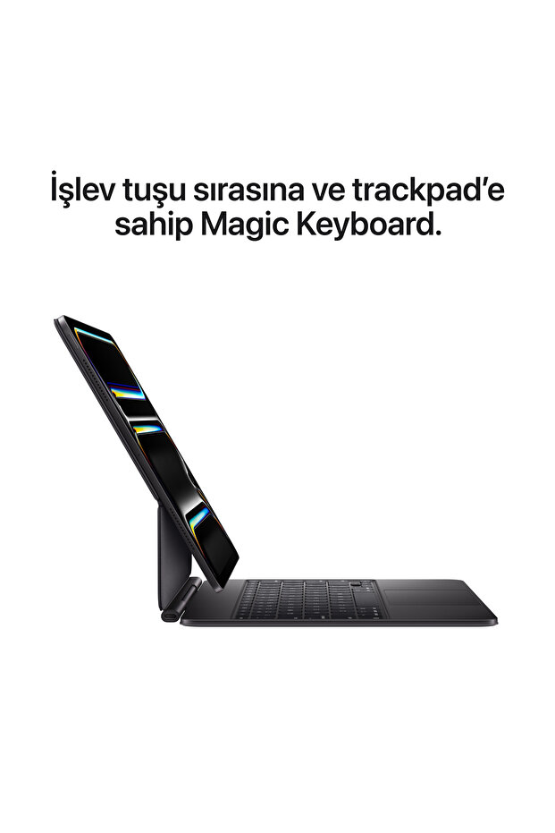 13" iPad Pro M5 Wi‑Fi 512GB standard glass - Gümüş - 7