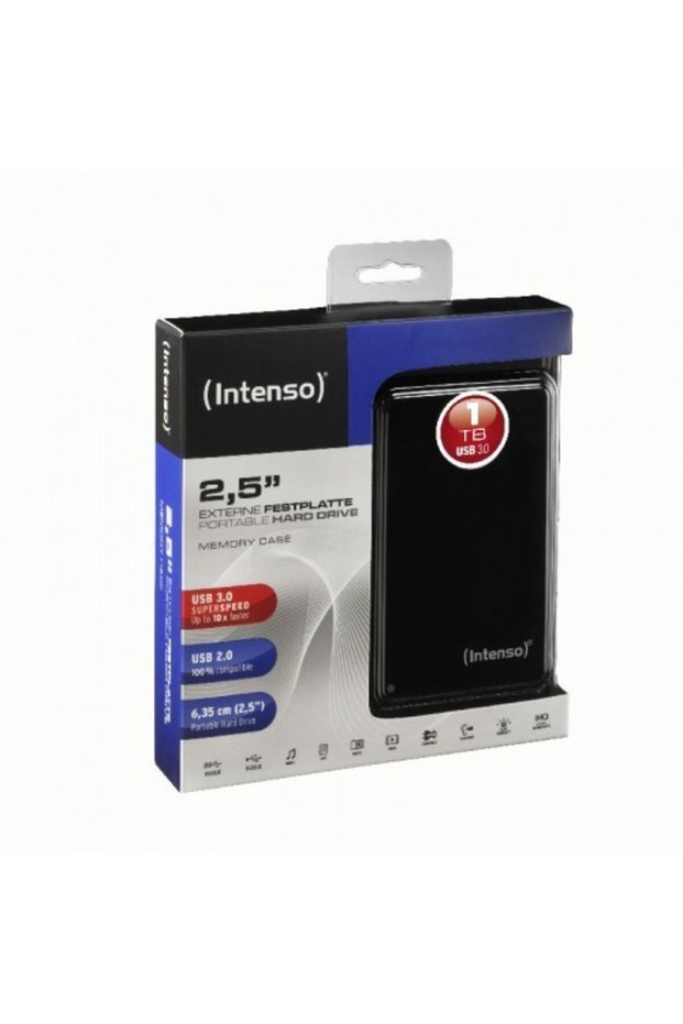 MemoryCase 1TB, 2.5 инча, USB 3.0, черен