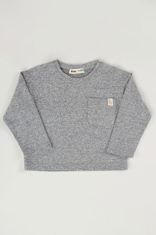 Gray Basic T-Shirt - 3